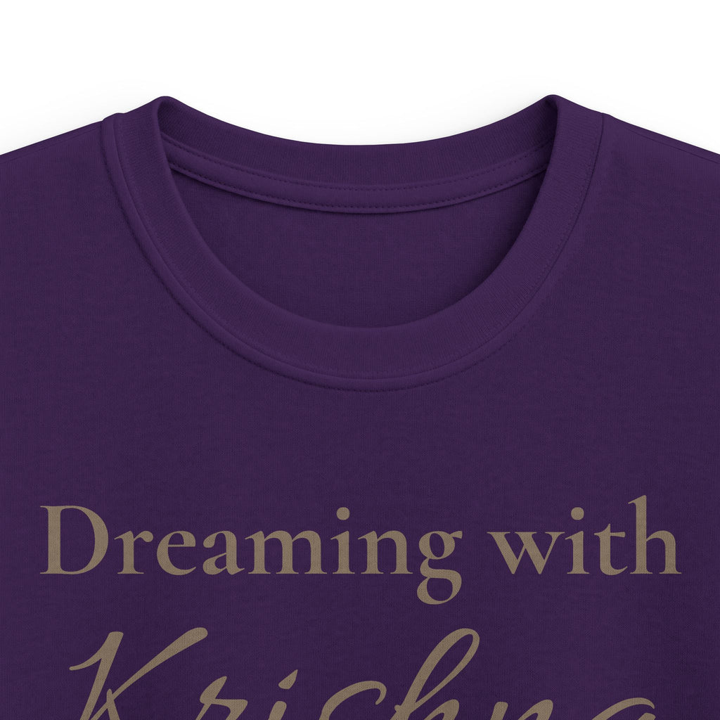 Dreaming with Krishna Kids T-Shirt | Minimalistisches Kinder-Shirt