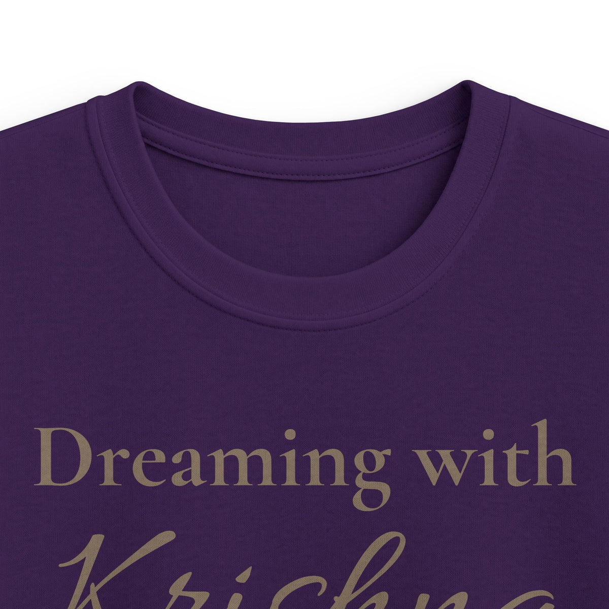 Dreaming with Krishna Kids T-Shirt | Minimalistisches Kinder-Shirt