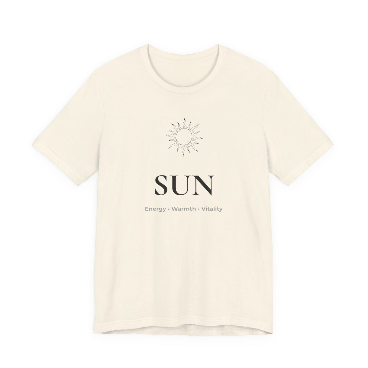 Sun T-Shirt | Minimalist Line Art | Positive Energy Shirt