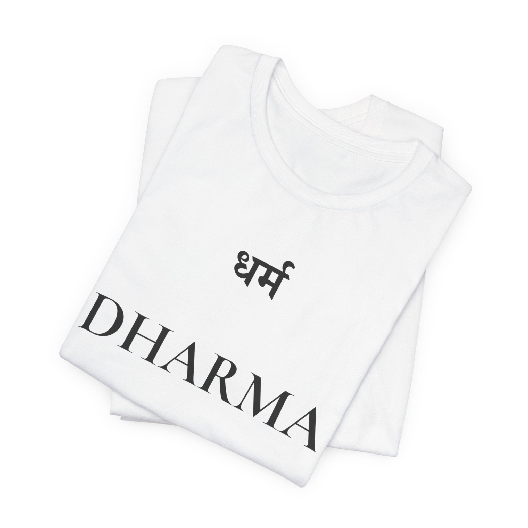 Dharma T-Shirt – Minimalistisches Sanskrit Design