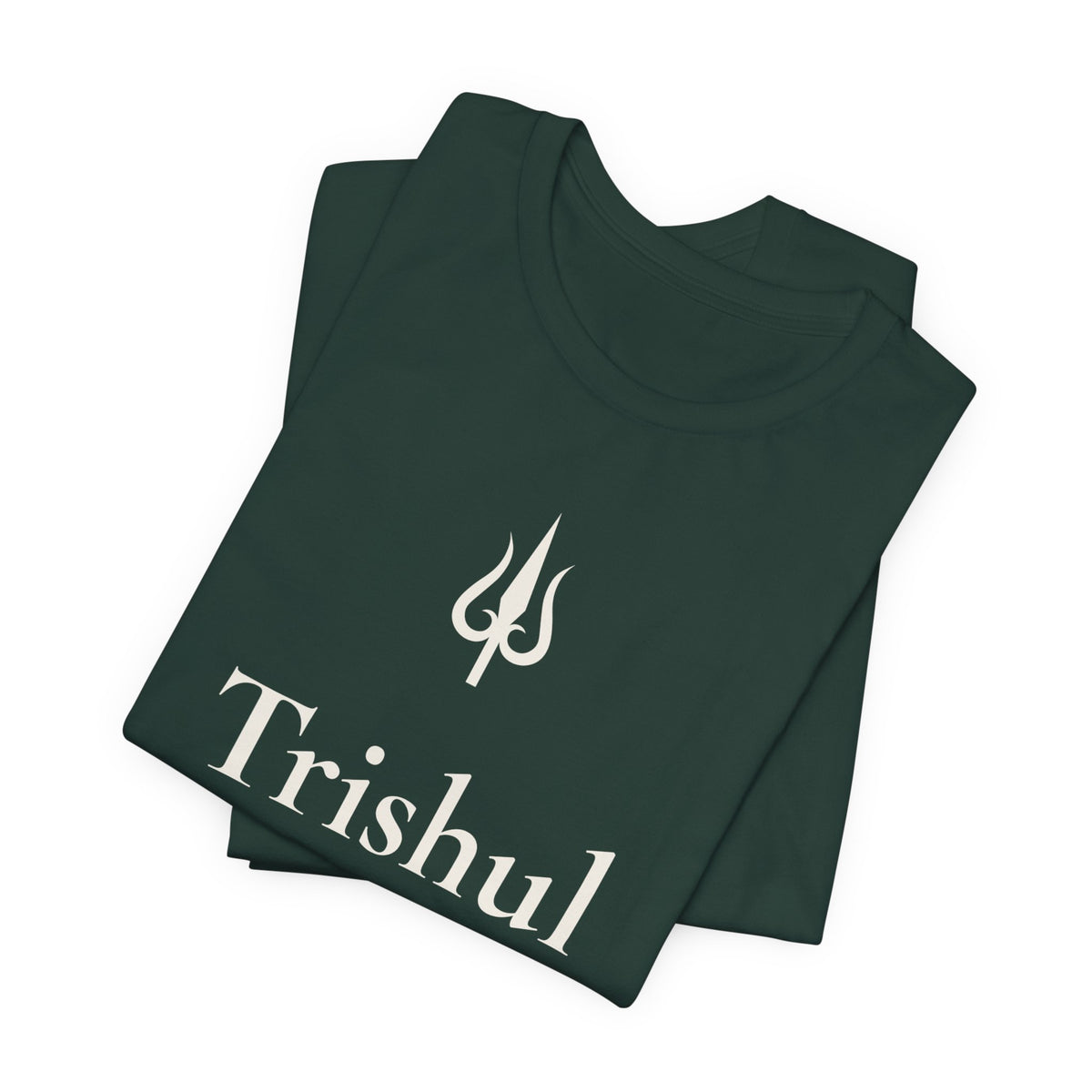 Trishul T-Shirt | Minimalist Line Art | Spiritual Unisex Shirt