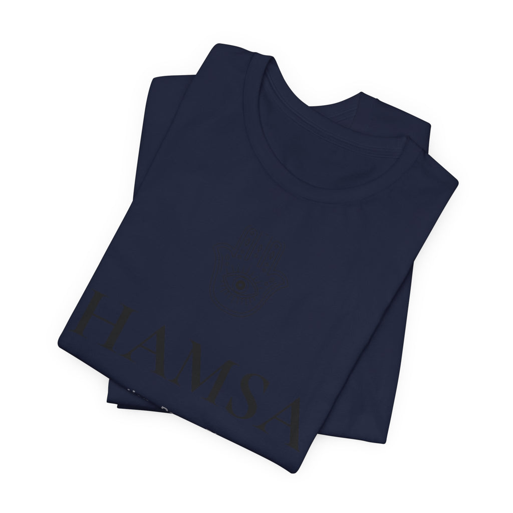 Hamsa T-Shirt | Minimalist Line Art | Yoga & Meditation Shirt