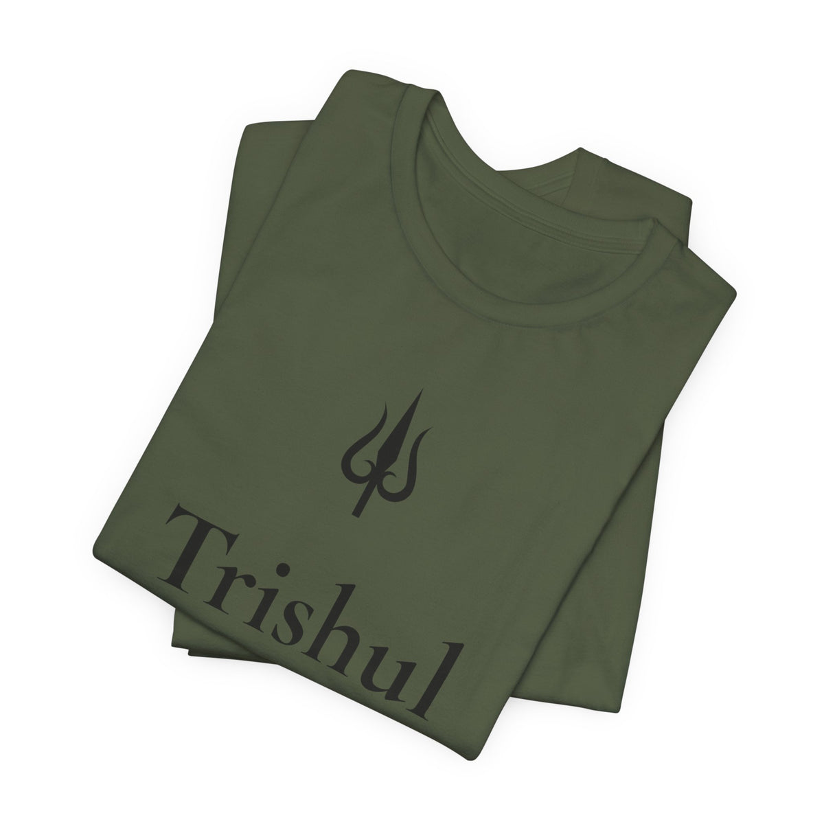 Trishul T-Shirt | Minimalist Line Art | Spiritual Unisex Shirt