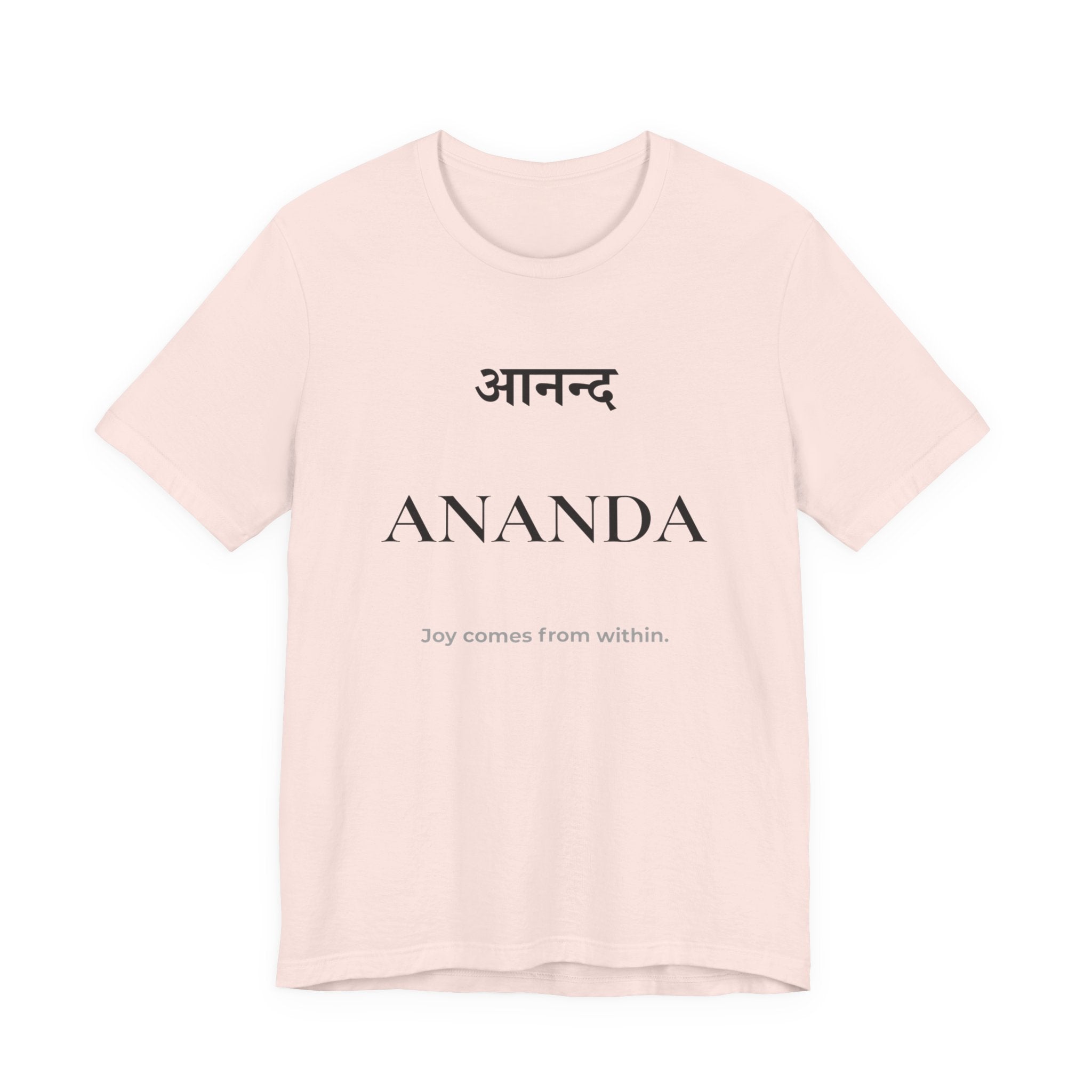 Ananda T-Shirt – Minimalistisches Sanskrit Design