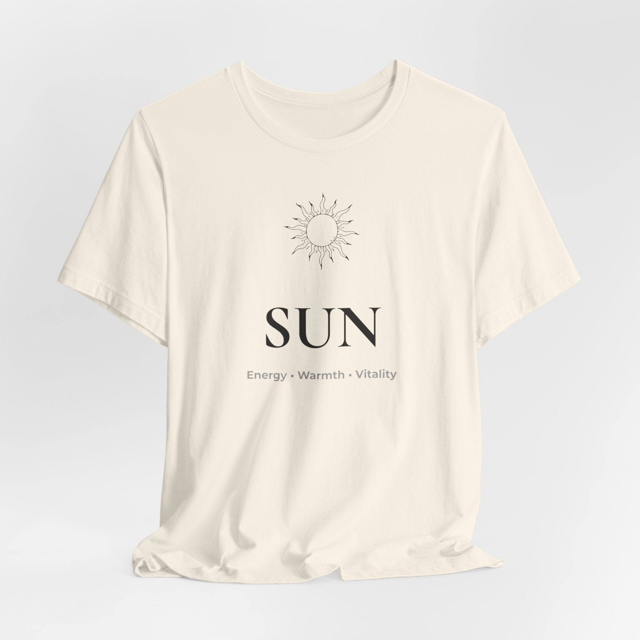 Sun T-Shirt | Minimalist Line Art | Positive Energy Shirt