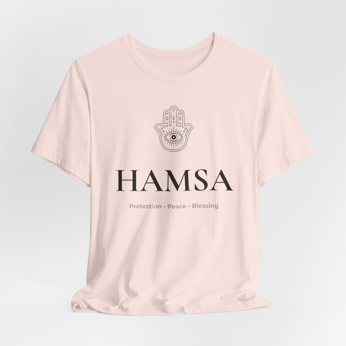 Hamsa T-Shirt | Minimalist Line Art | Yoga & Meditation Shirt