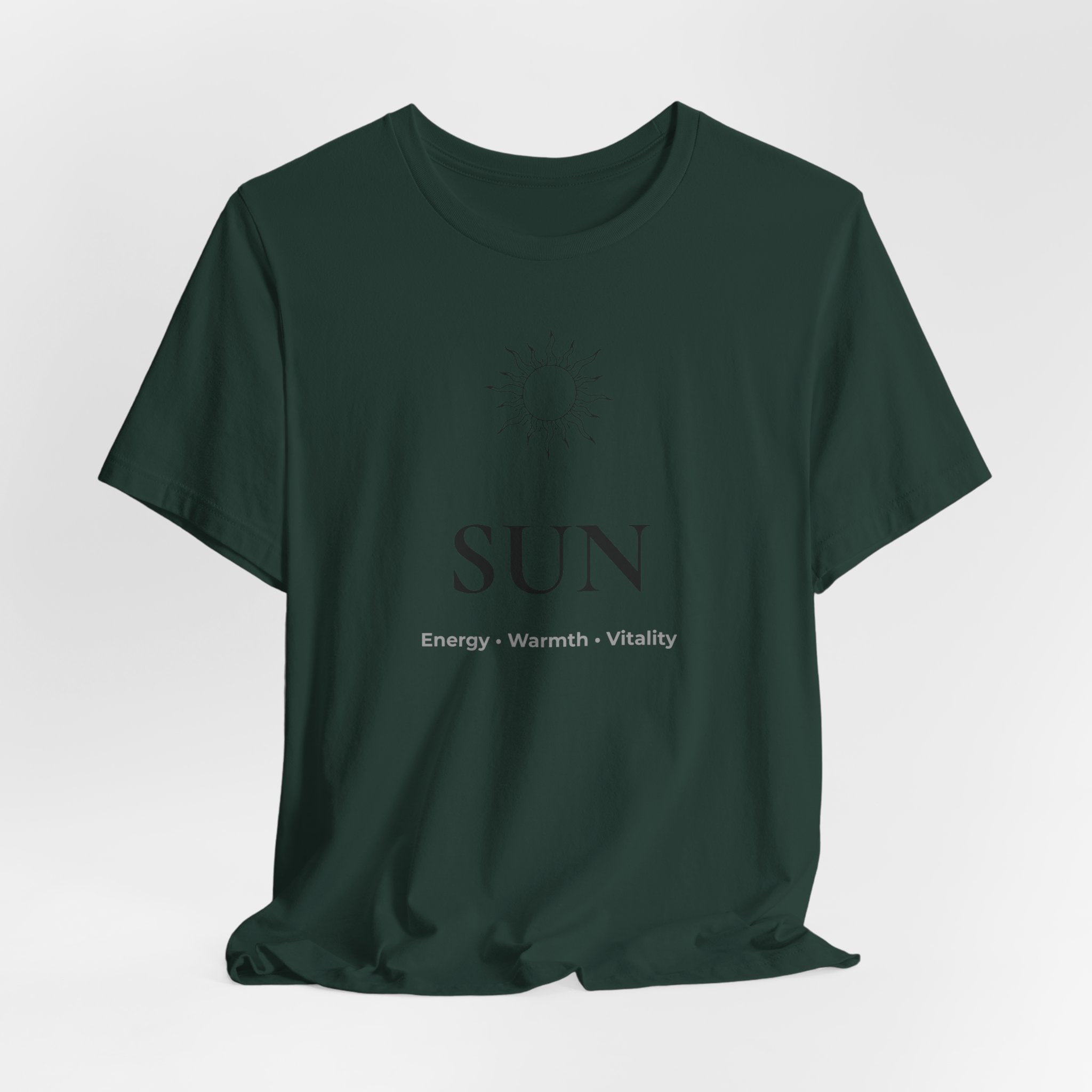Sun T-Shirt | Minimalist Line Art | Positive Energy Shirt
