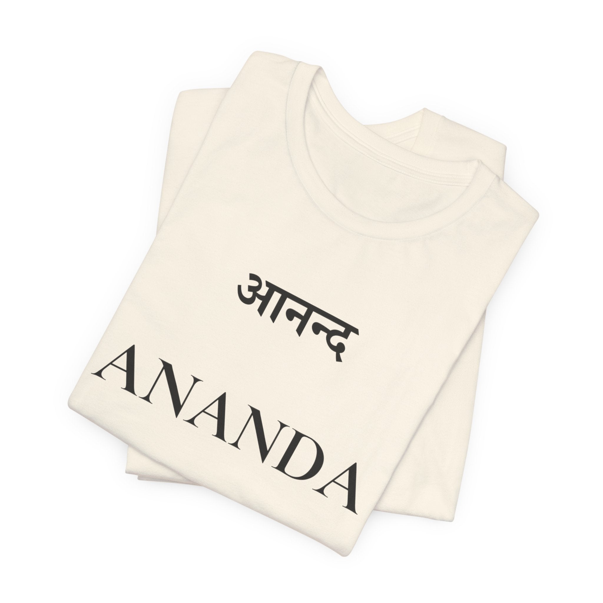 Ananda T-Shirt – Minimalistisches Sanskrit Design