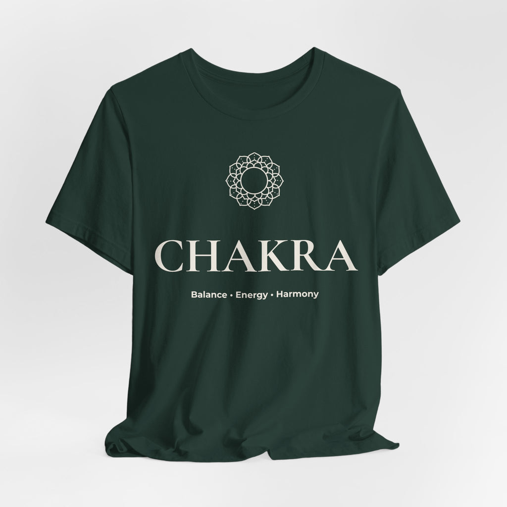 Chakra T-Shirt | Minimalist Line Art | Yoga & Meditation Shirt