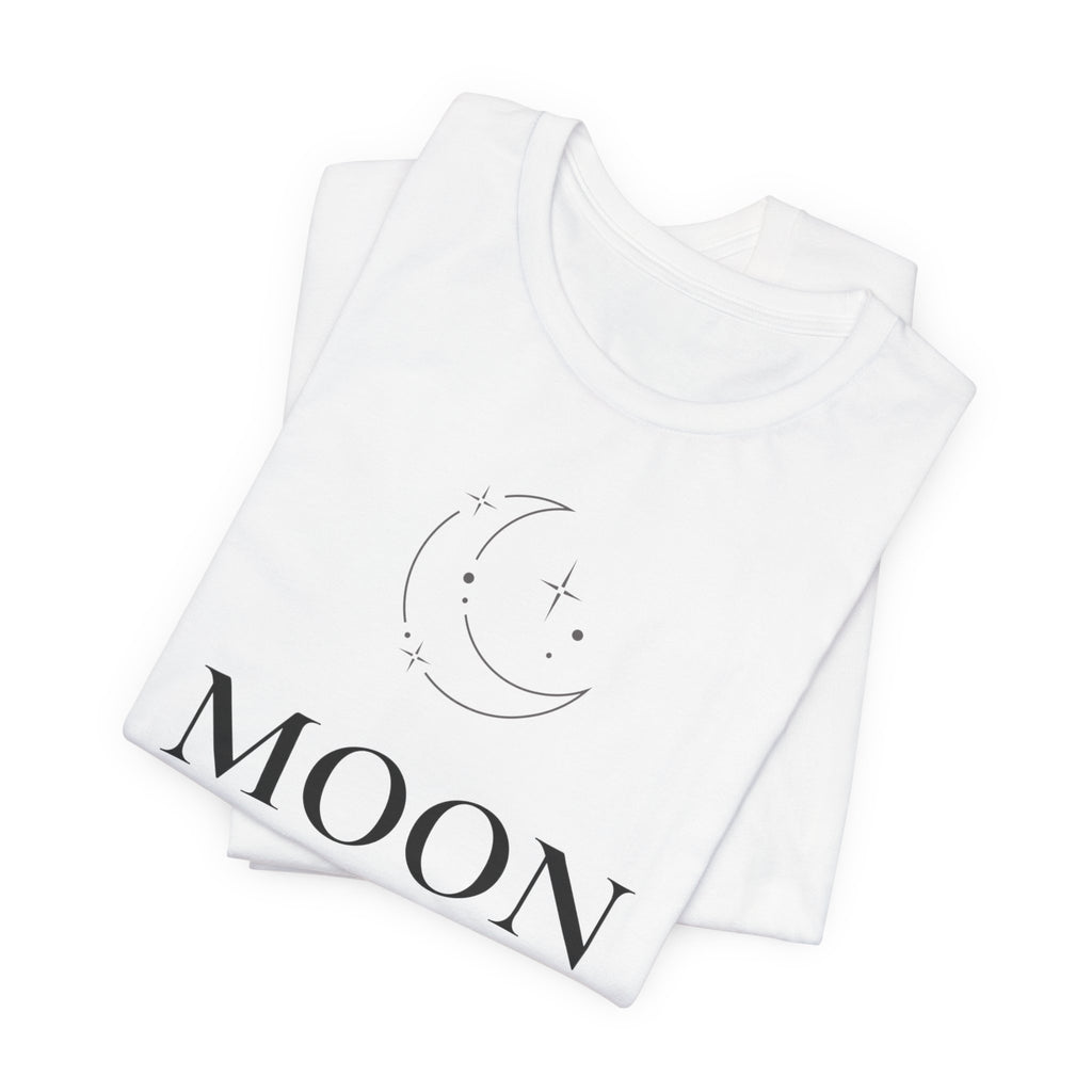 Moon T-Shirt | Minimalist Line Art | Celestial Unisex Shirt