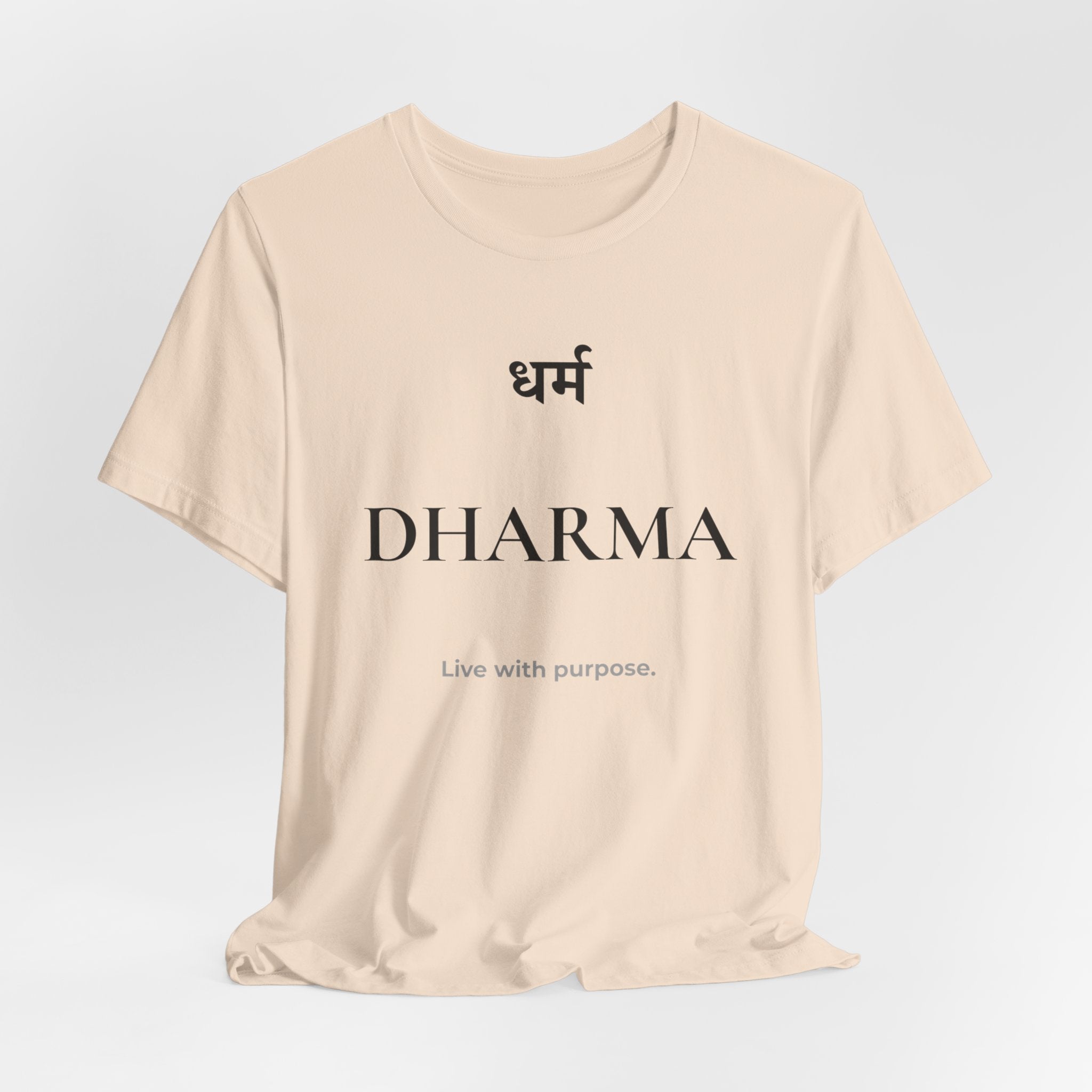 Dharma T-Shirt – Minimalistisches Sanskrit Design