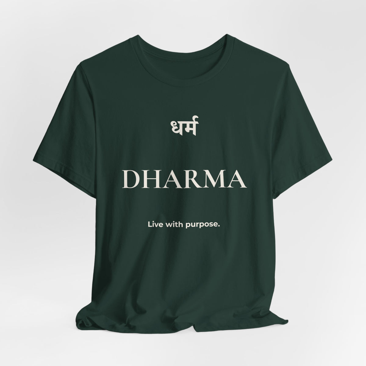 Dharma T-Shirt – Minimalistisches Sanskrit Design