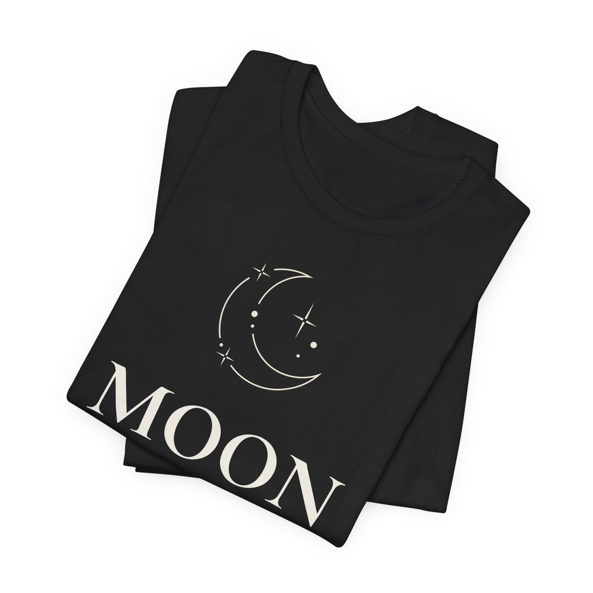 Moon T-Shirt | Minimalist Line Art | Celestial Unisex Shirt