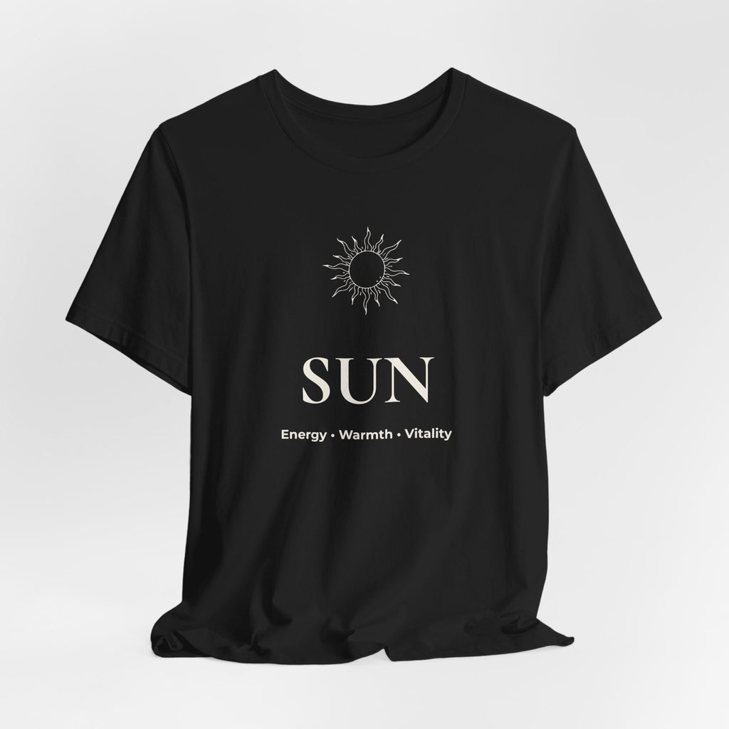 Sun T-Shirt | Minimalist Line Art | Positive Energy Shirt