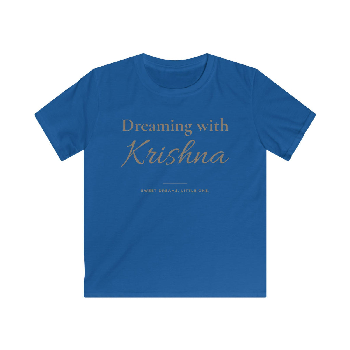 Dreaming with Krishna Kids T-Shirt | Minimalistisches Kinder-Shirt