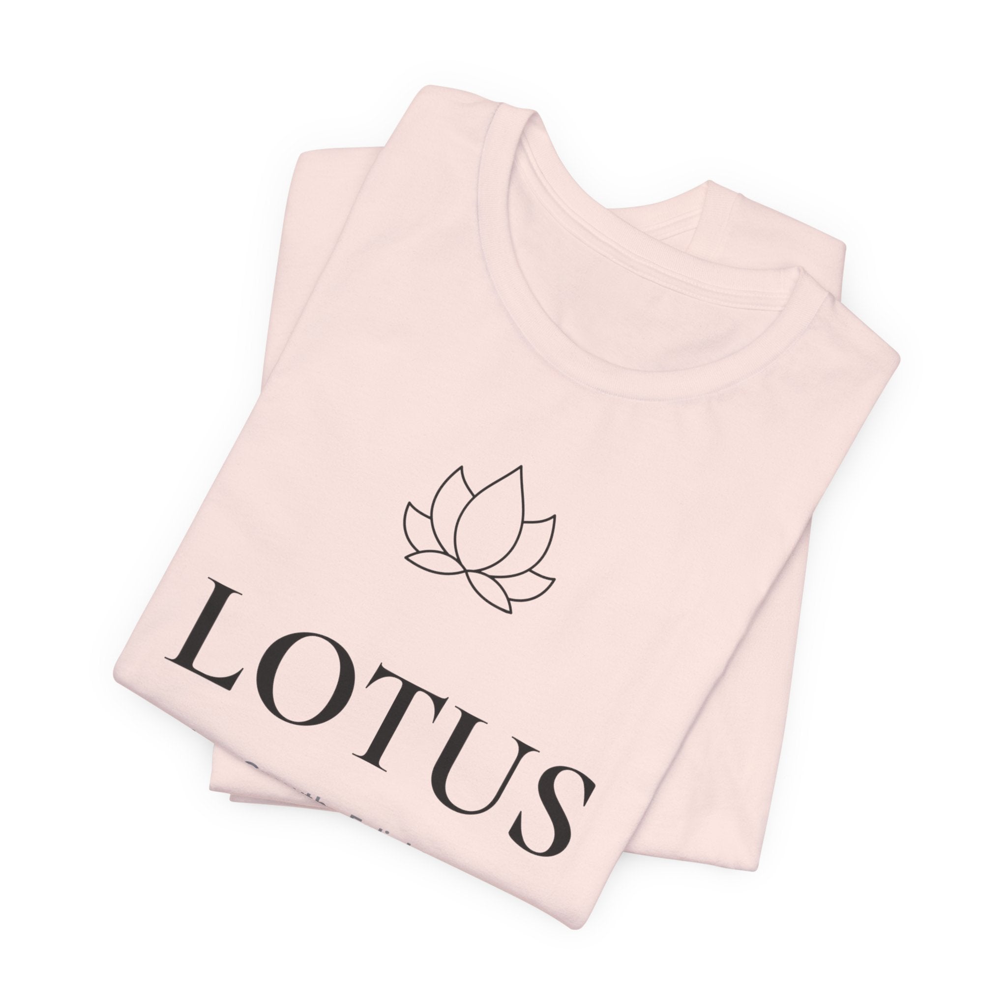 Lotus T-Shirt | Minimalist Line Art | Yoga & Meditation Shirt