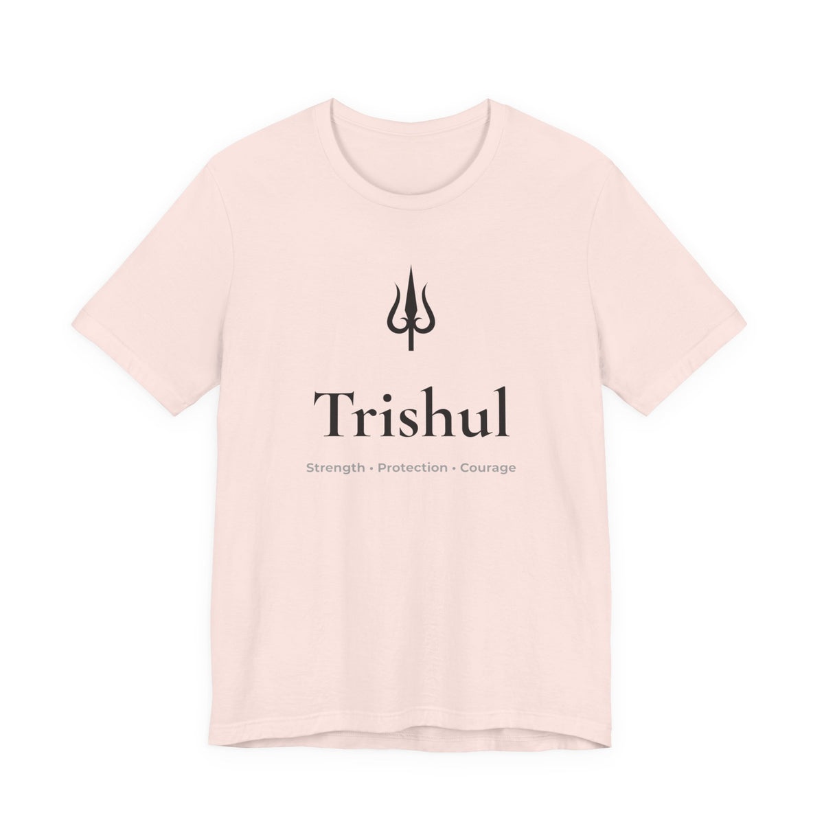 Trishul T-Shirt | Minimalist Line Art | Spiritual Unisex Shirt