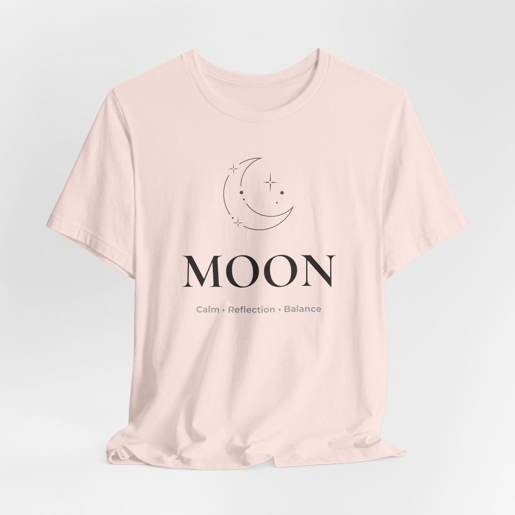 Moon T-Shirt | Minimalist Line Art | Celestial Unisex Shirt