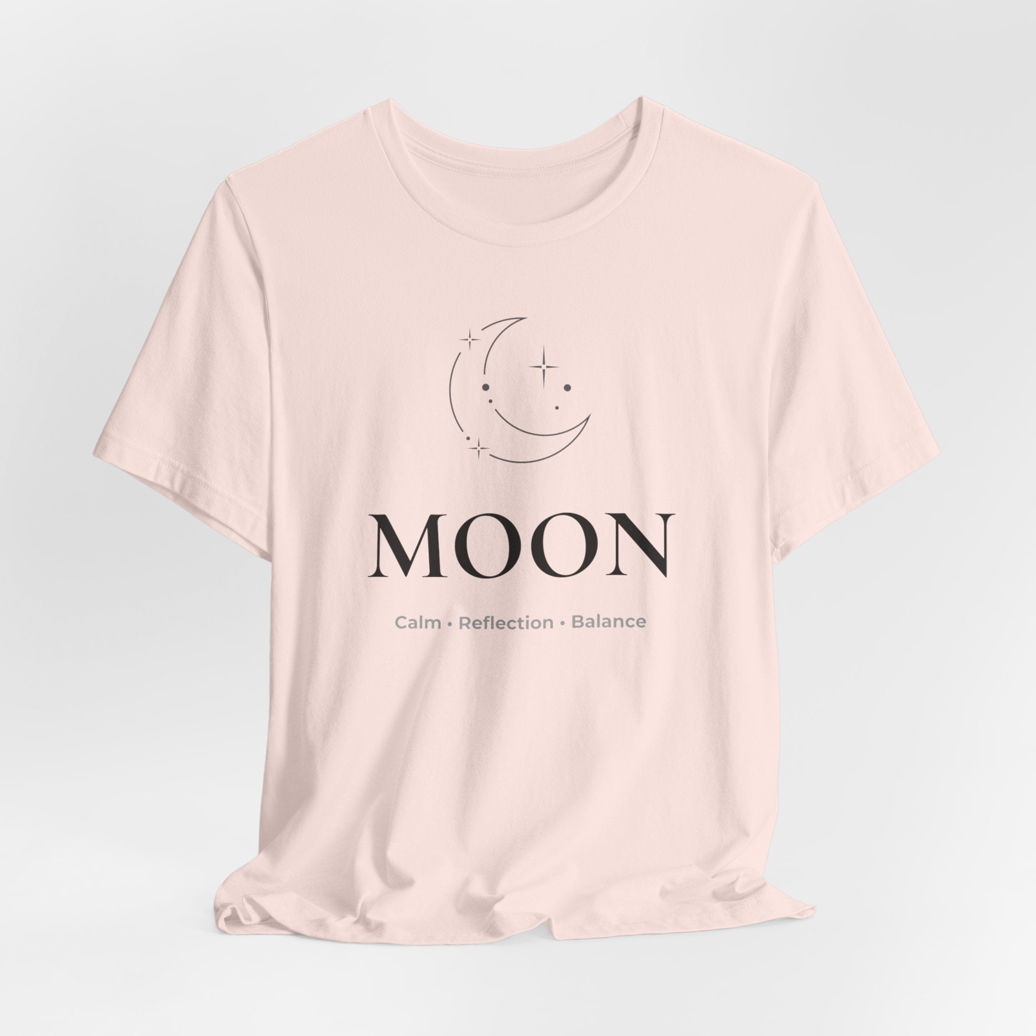 Moon T-Shirt | Minimalist Line Art | Celestial Unisex Shirt