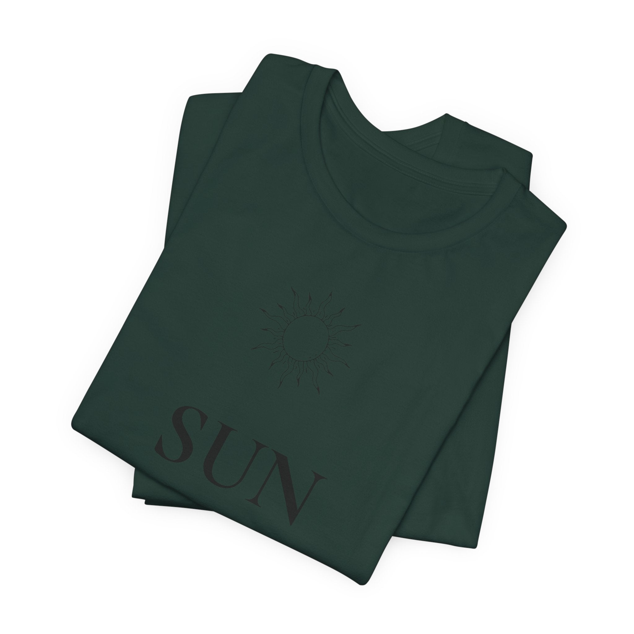 Sun T-Shirt | Minimalist Line Art | Positive Energy Shirt