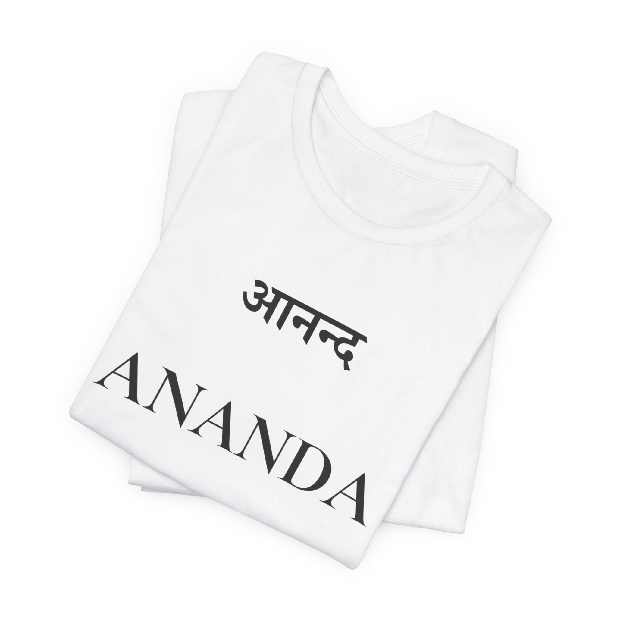 Ananda T-Shirt – Minimalistisches Sanskrit Design