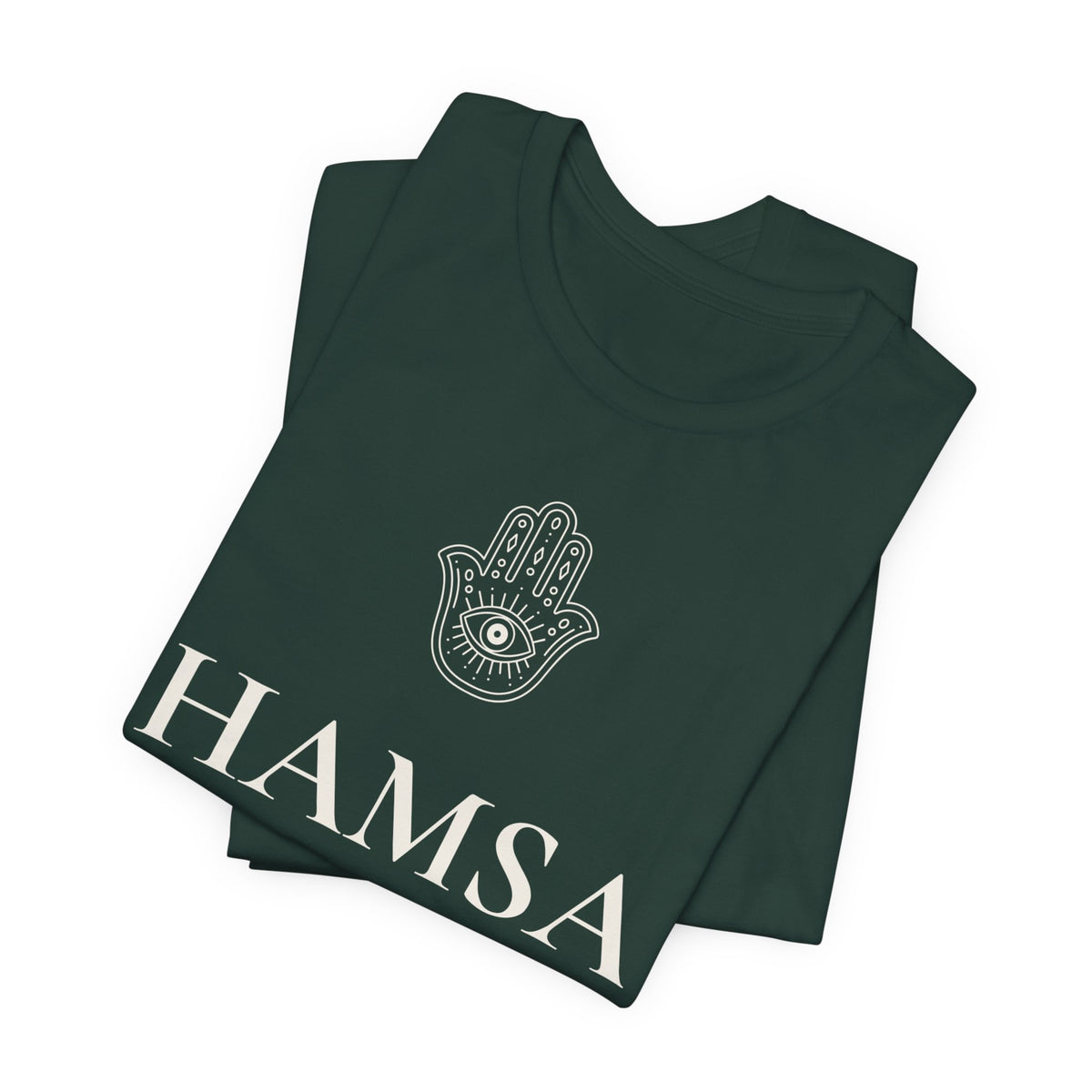 Hamsa T-Shirt | Minimalist Line Art | Yoga & Meditation Shirt