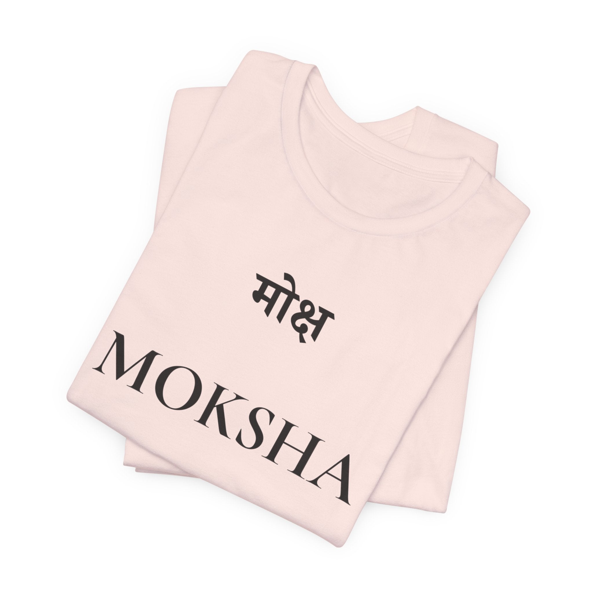 Moksha T-Shirt – Minimalistisches Sanskrit Design