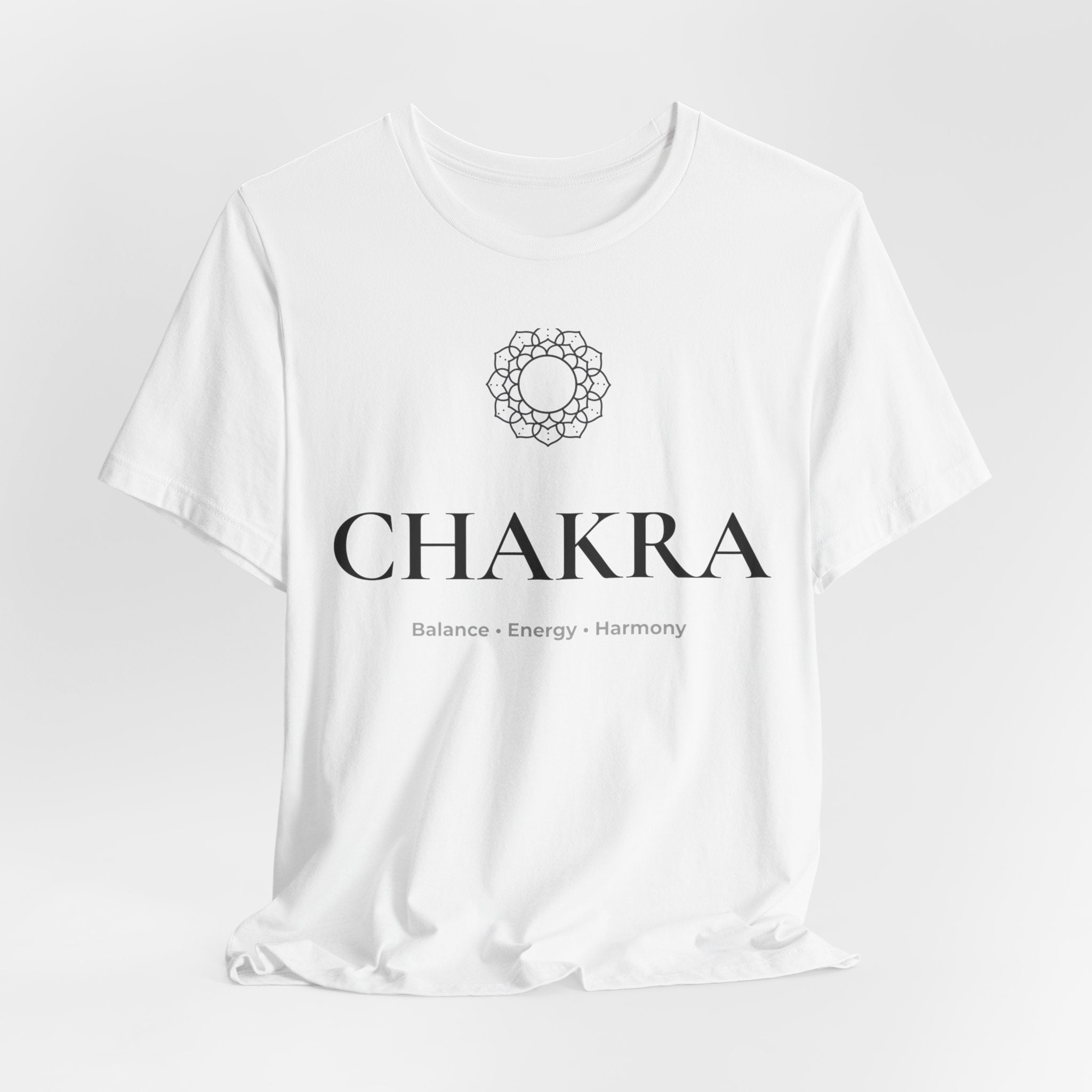 Chakra T-Shirt | Minimalist Line Art | Yoga & Meditation Shirt