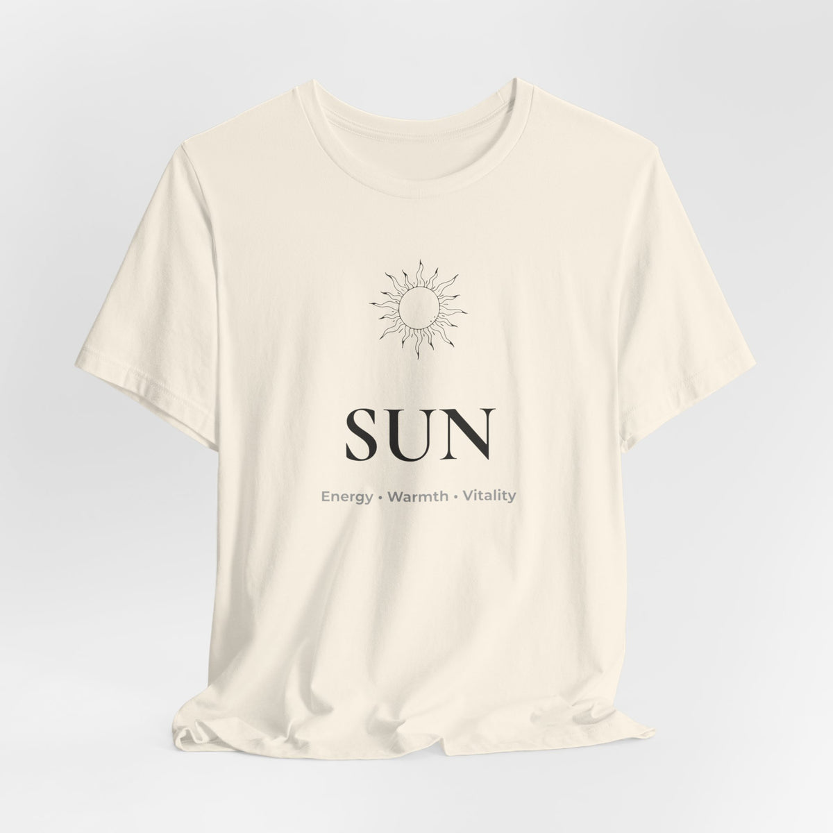 Sun T-Shirt | Minimalist Line Art | Positive Energy Shirt
