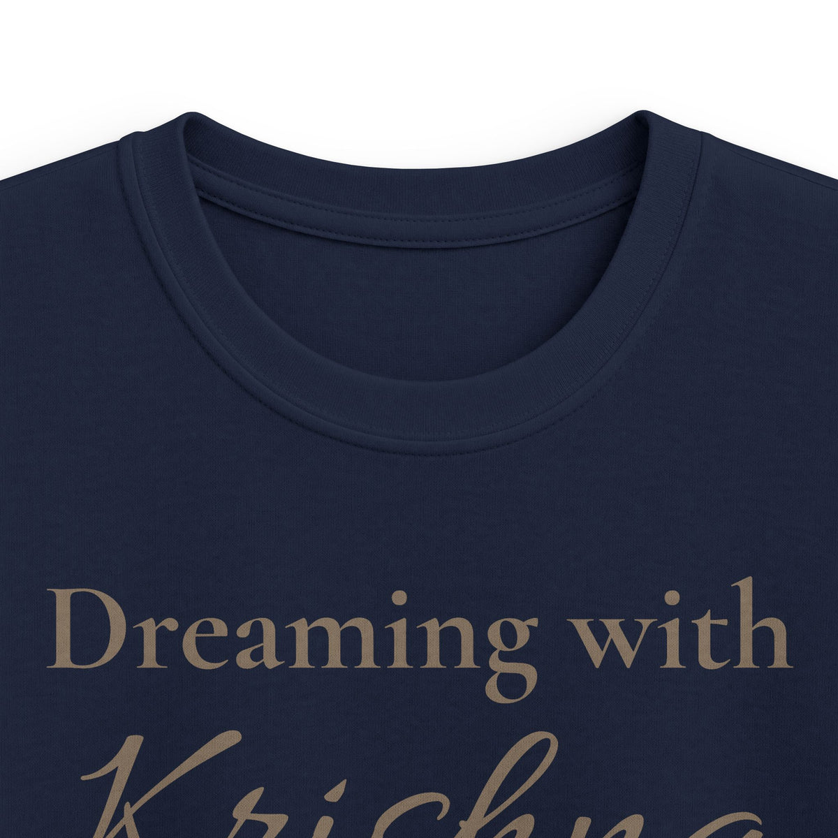 Dreaming with Krishna Kids T-Shirt | Minimalistisches Kinder-Shirt