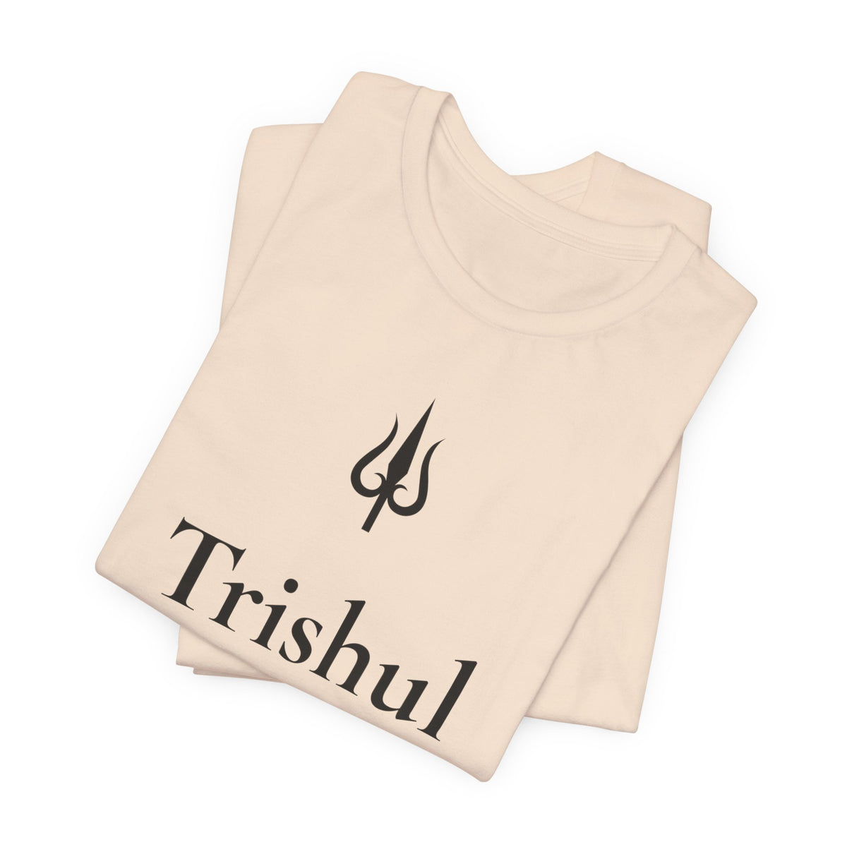 Trishul T-Shirt | Minimalist Line Art | Spiritual Unisex Shirt
