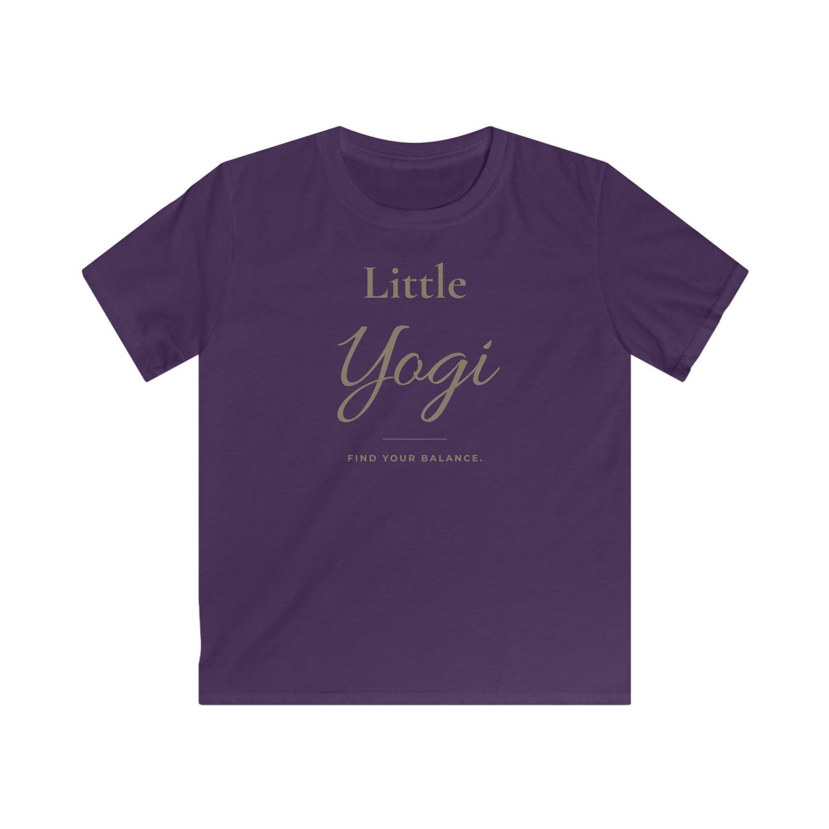 Little Yogi Kids T-Shirt | Minimalistisches Kinder-Shirt