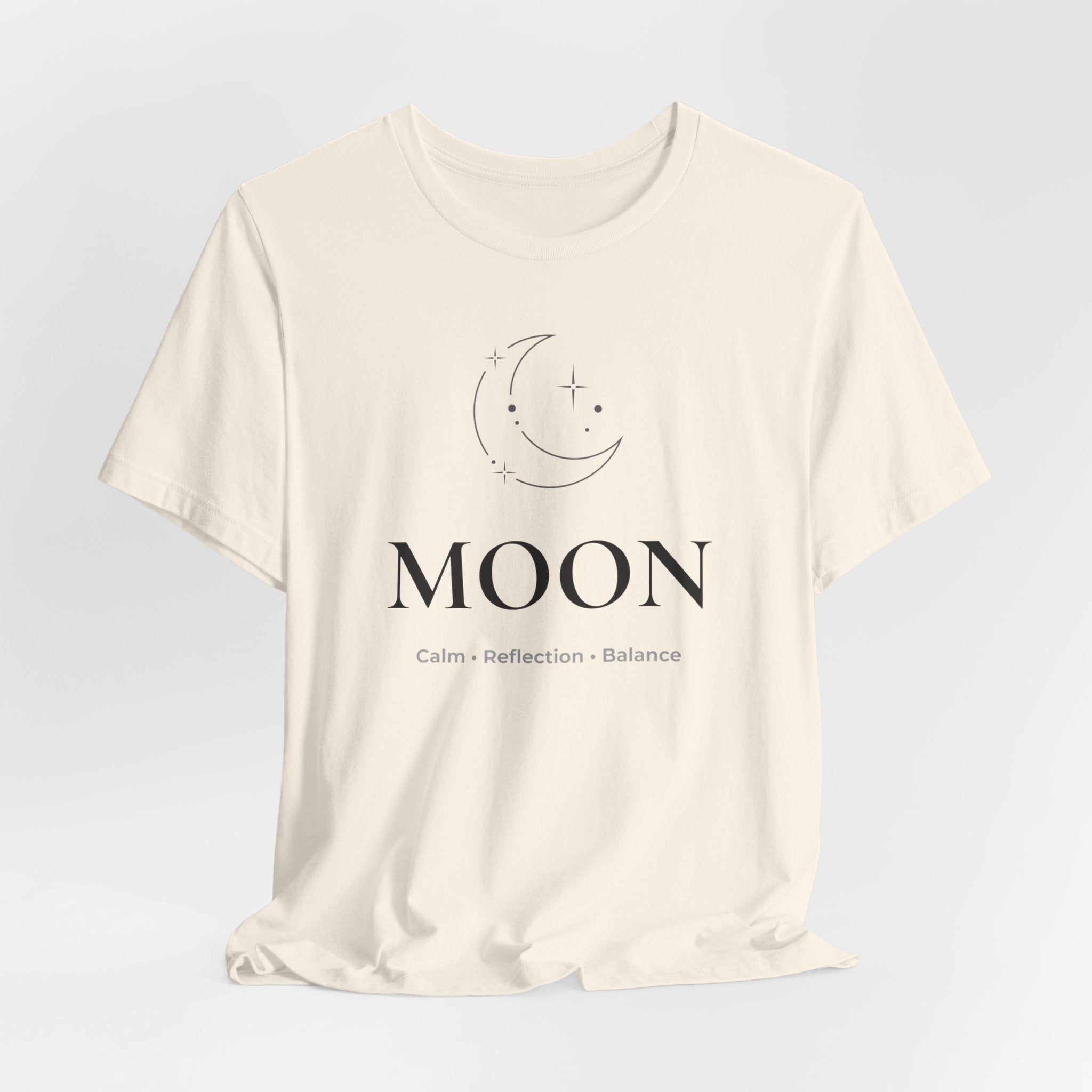 Moon T-Shirt | Minimalist Line Art | Celestial Unisex Shirt