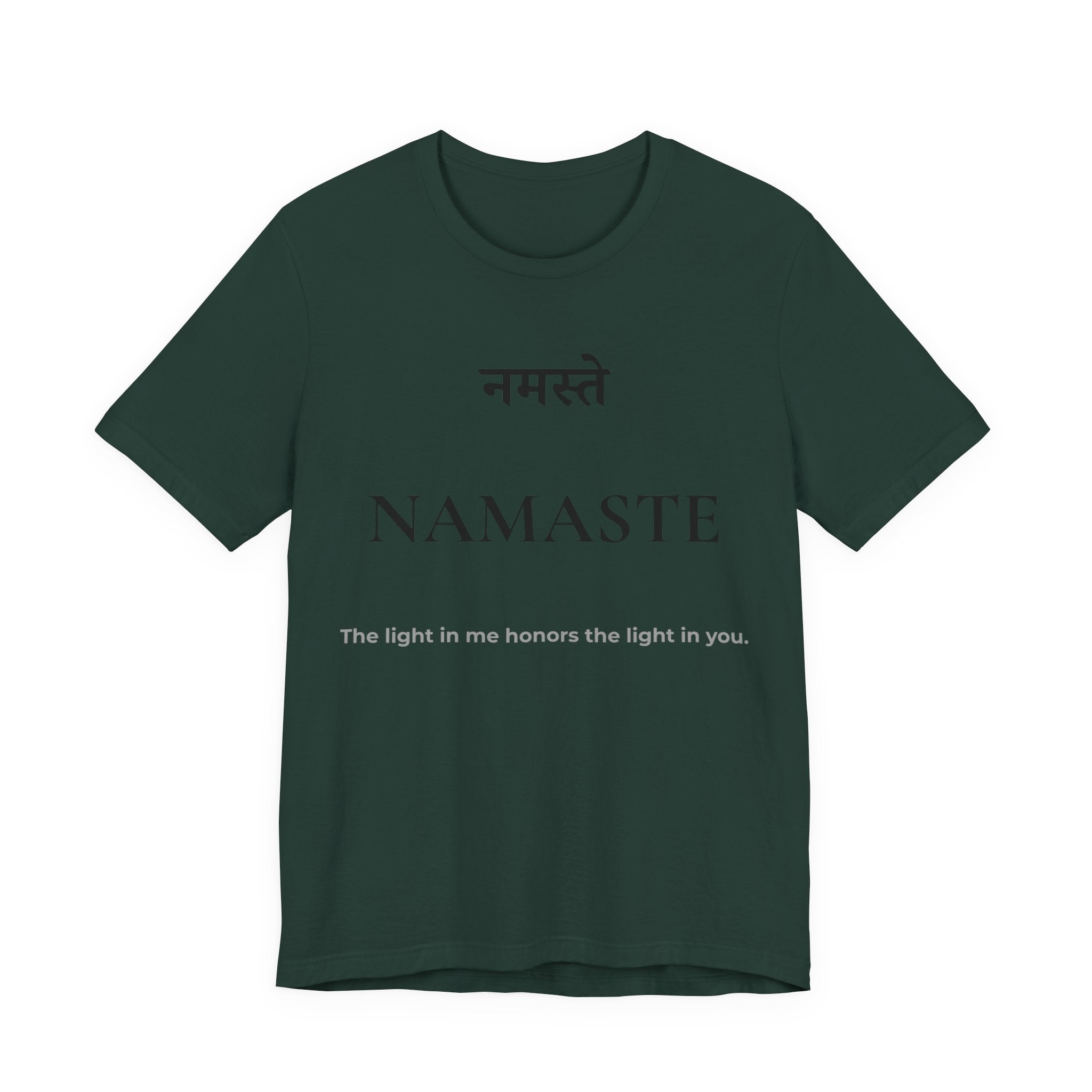Namaste T-Shirt – Minimalistisches Sanskrit Design