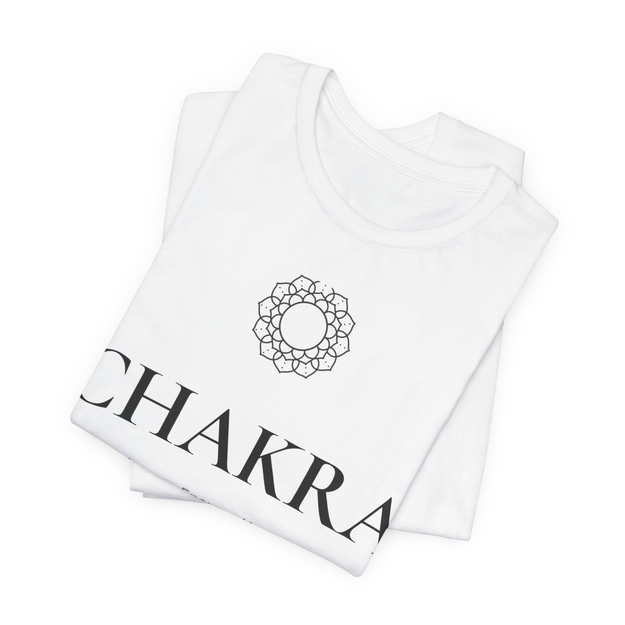 Chakra T-Shirt | Minimalist Line Art | Yoga & Meditation Shirt