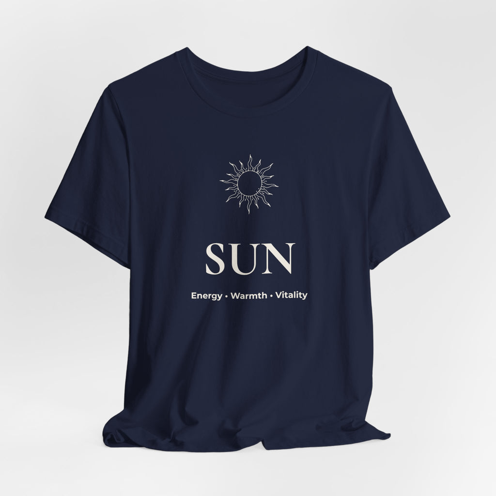 Sun T-Shirt | Minimalist Line Art | Positive Energy Shirt