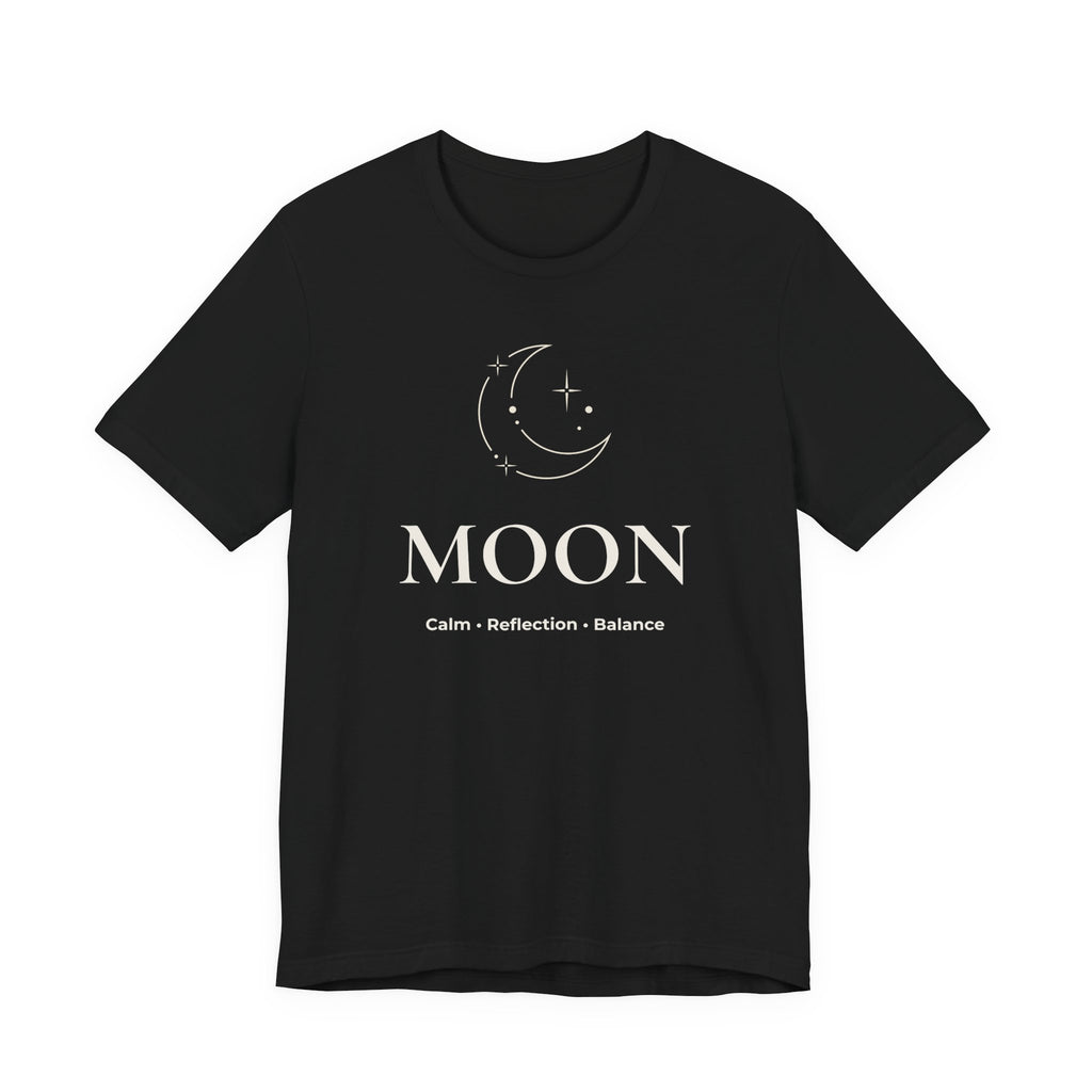 Moon T-Shirt | Minimalist Line Art | Celestial Unisex Shirt
