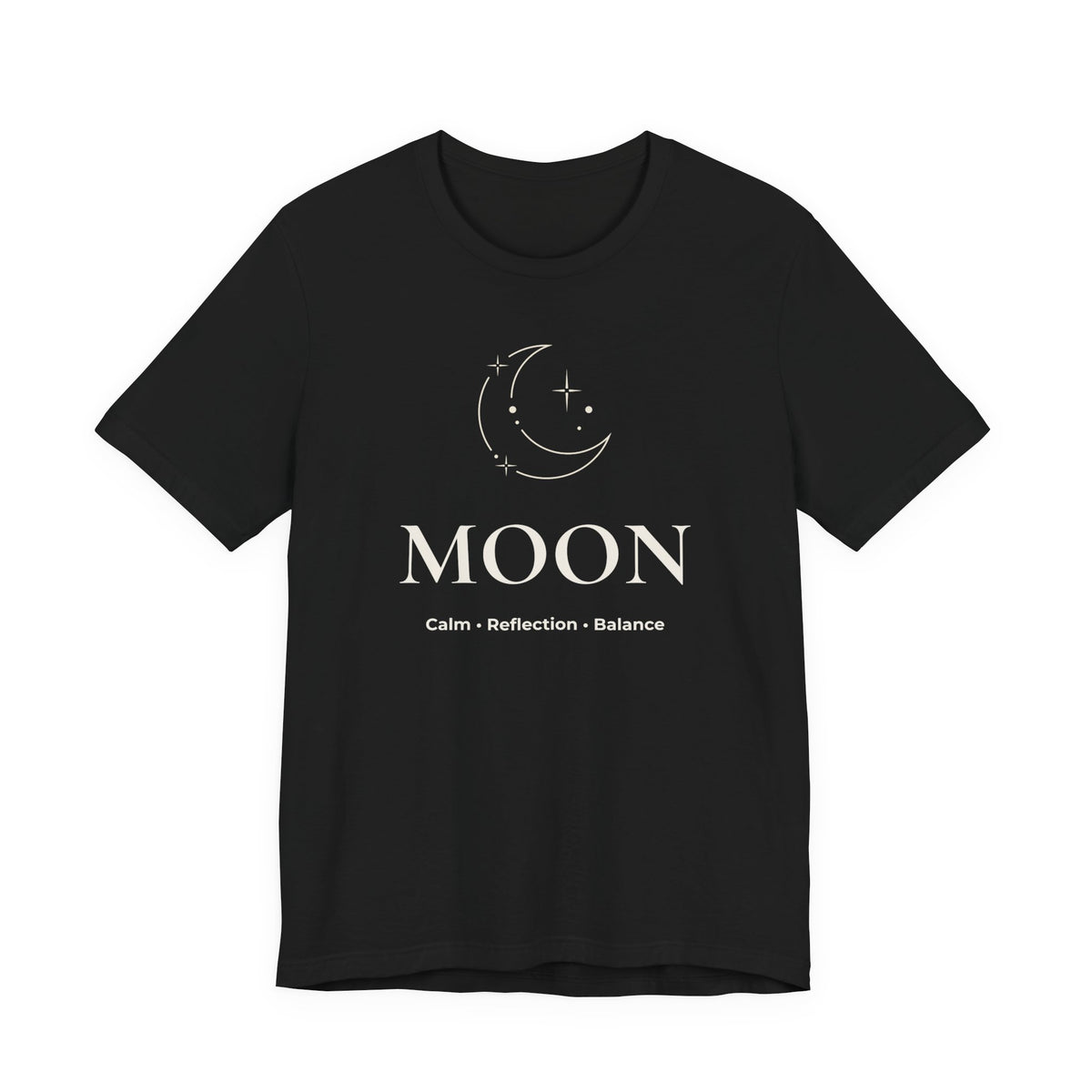 Moon T-Shirt | Minimalist Line Art | Celestial Unisex Shirt