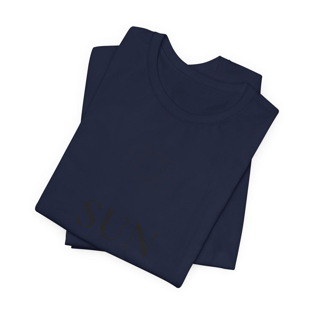 Sun T-Shirt | Minimalist Line Art | Positive Energy Shirt