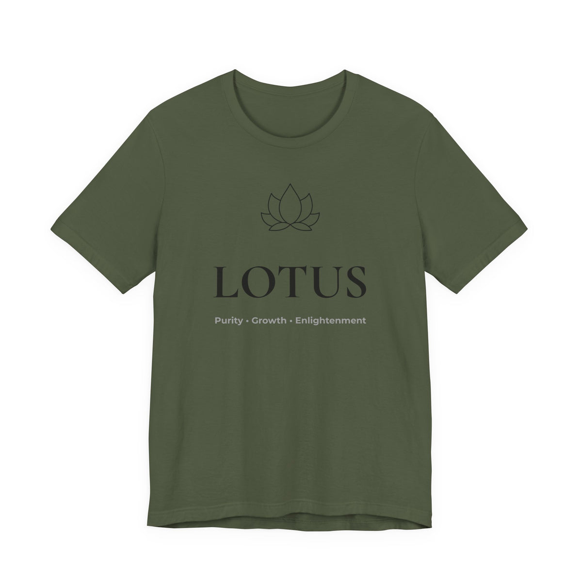 Lotus T-Shirt | Minimalist Line Art | Yoga & Meditation Shirt