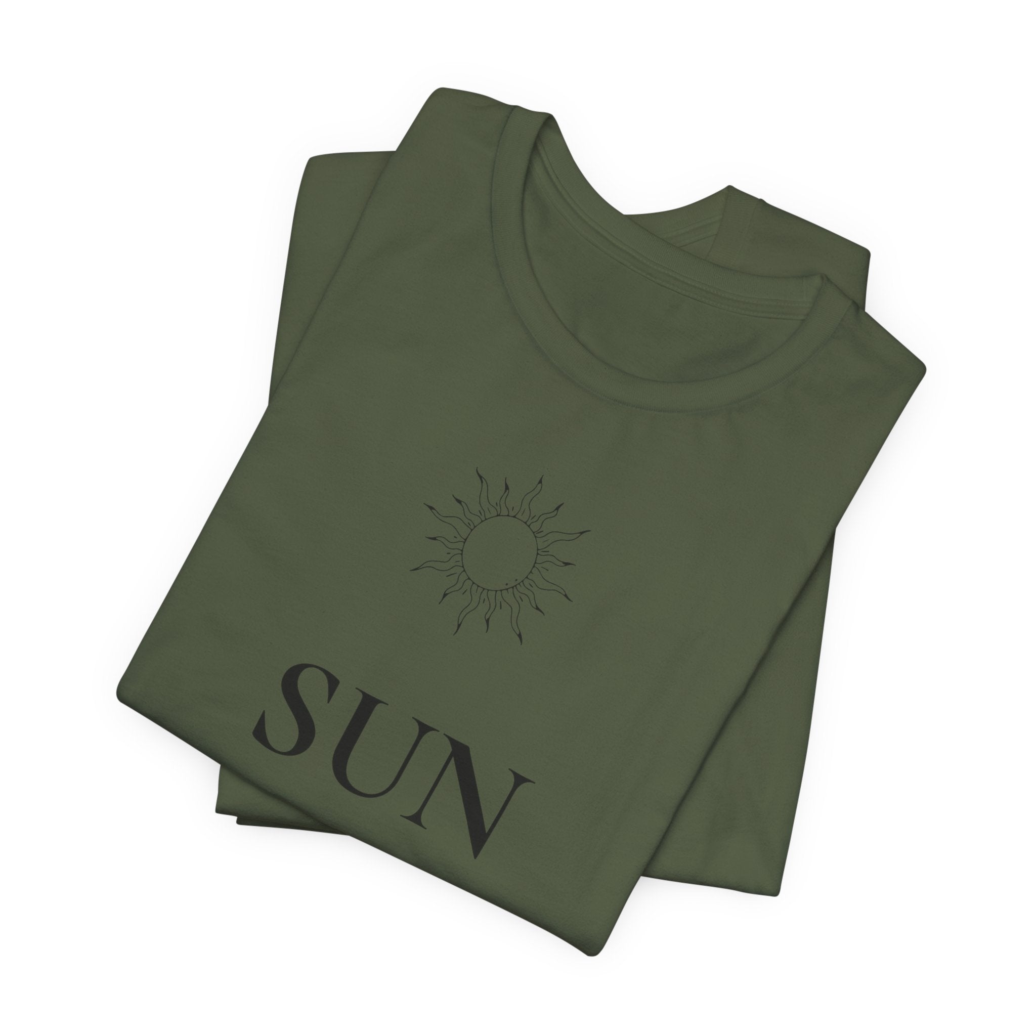 Sun T-Shirt | Minimalist Line Art | Positive Energy Shirt