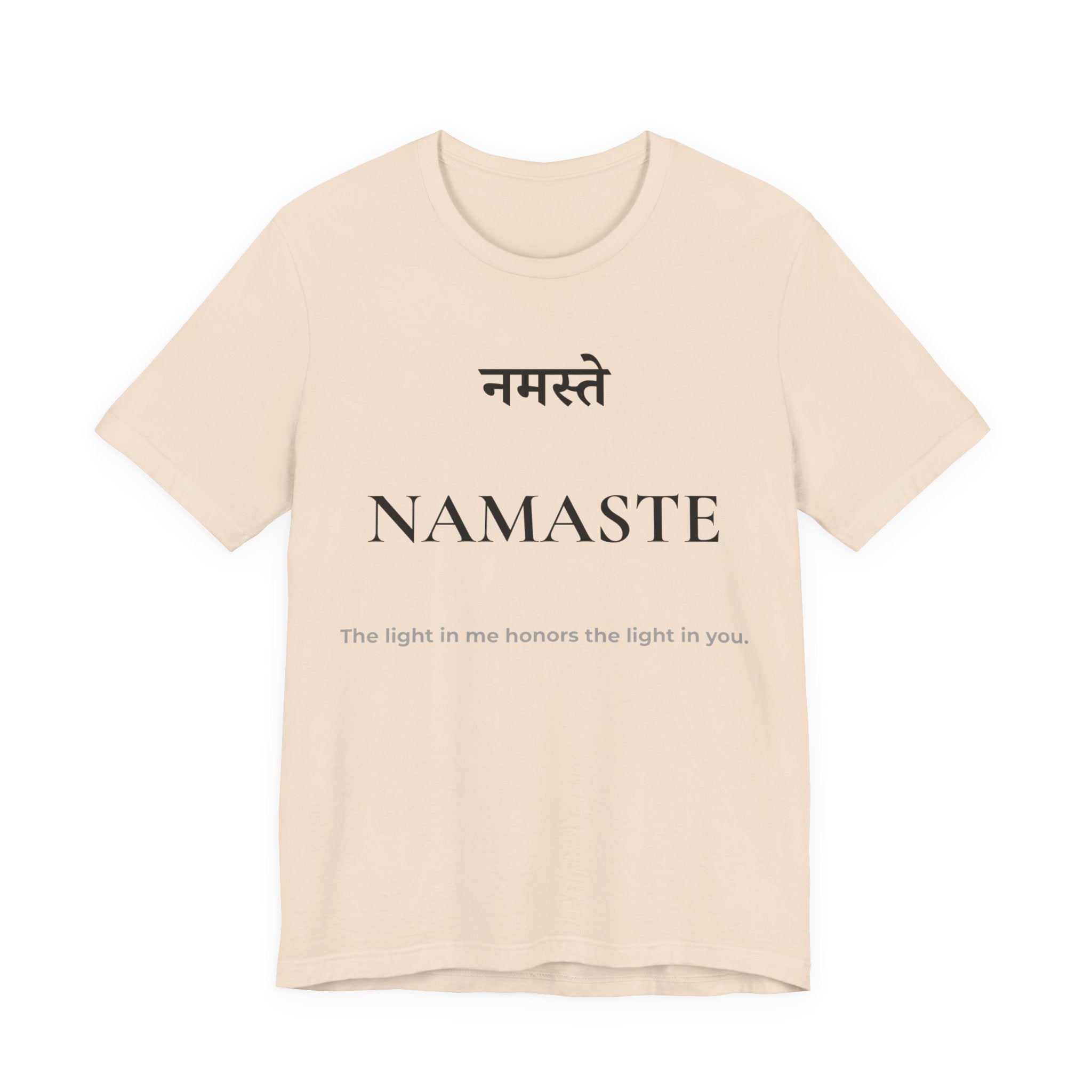 Namaste T-Shirt – Minimalistisches Sanskrit Design